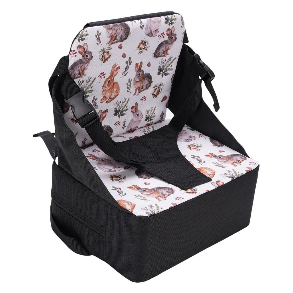 Stuhl Sitzerhöhung mit Rückenlehne Tragbar Wasserdicht Faltbar Kleinkind Sitzerhöhung für Esstisch