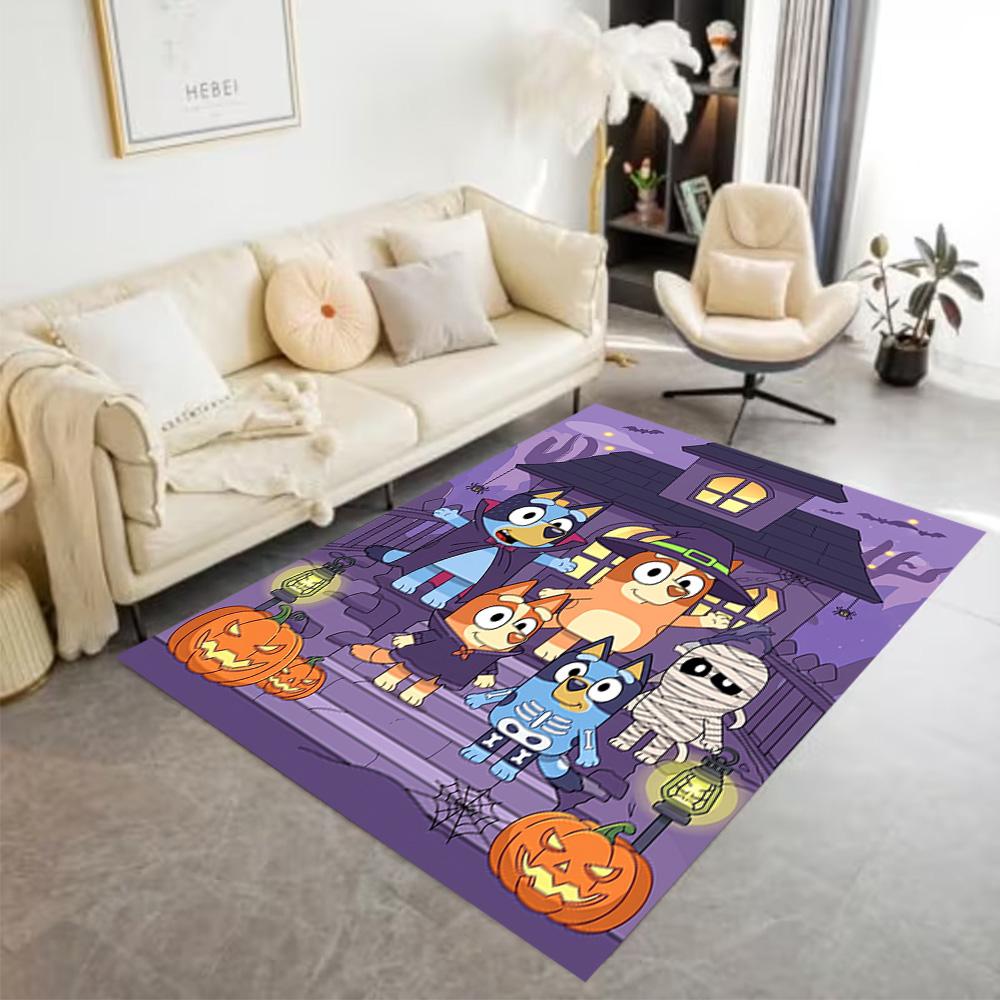 Diverse Dog Characters Floor Rug Office Rug Perfect for Decorate room Dormitory Living Rooms Foyer Anti-slip Rug Decorate Offices