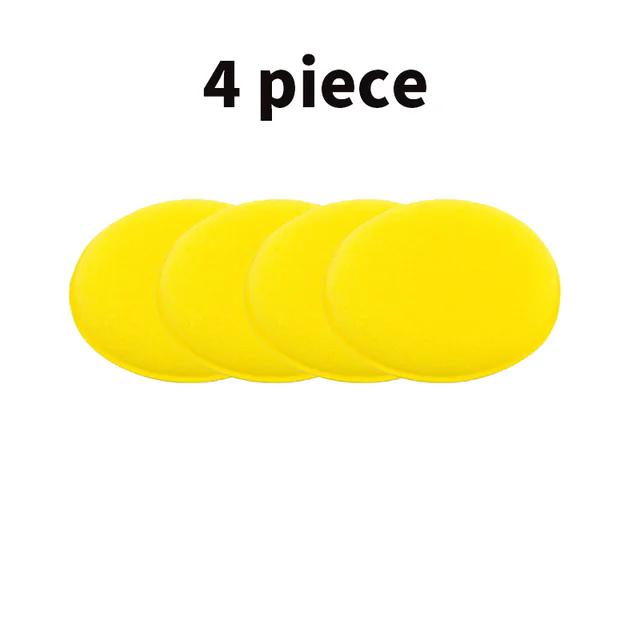 Car Foam Sponge Wax Applicator Cleaning Detailing Pads Car Waxing Polishing Pad Home Car Wash Care 10cm Car Cleaning Kit