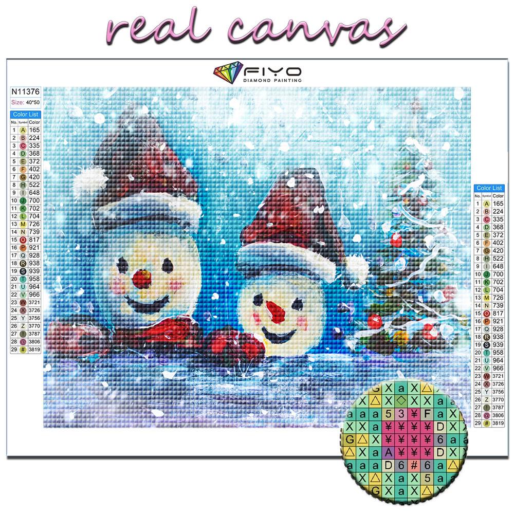 5D DIY Diamond Painting Cross Stitch Christmas Tree Santa Snowman Diamond Embroidery Mosaic Wall Art Home Decoration
