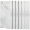 20pcs Waterproof Marble Pattern Wall Stickers 30X60Cm Kitchen Backsplash Self-Adhesive Stick On Tile Panels For Bathroom Shower