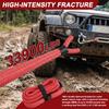 Kinetic Recovery Rope Kit with Soft Shackle Vehicle Recovery Kit 33900lbs Breaking Strength for UTV/ATV/Truck/Car/Jeep/Tractor