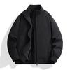 Chaqueta de Béisbol de Pareja de Primavera y Otoño Holgada Ropa de Trabajo Holgada Versátil Casual Chaqueta de Piloto