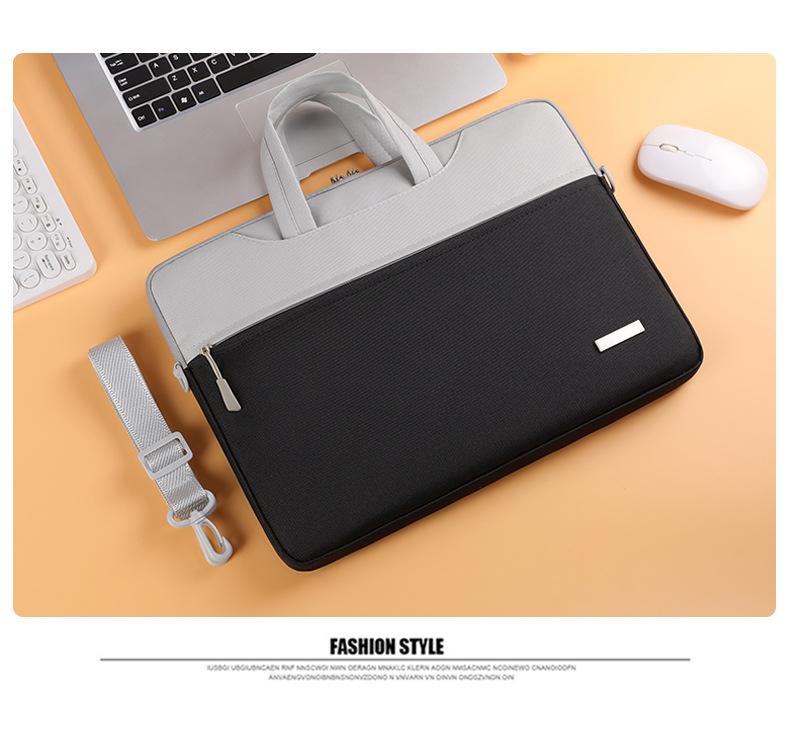 

TS JYL laptop bag,iPad Business Bag Casual Commuter Handheld Shoulder Sleeve Bag 12 inches чёрный