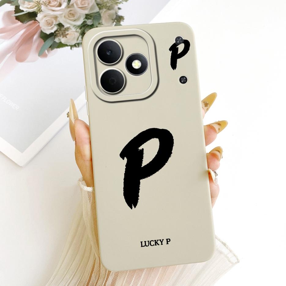 For Realme Note 80 Case RMX5388 Cute Lucky Letters Cover Shockproof Soft TPU Phone Case For Realme Note80 Note 80 4G Fundas Bags