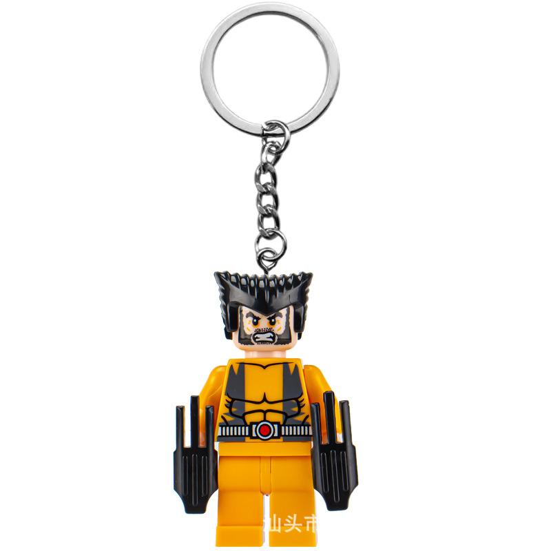 Doll Building Block Keychain Toy Keychain Pendant