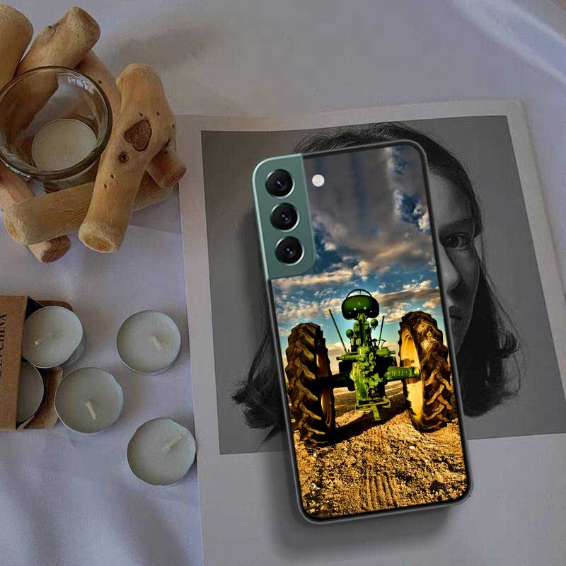Farm Vehicle Tractor Phone Case For Samsung A16 A26 A36 A56 Galaxy A02S A12 A52S A13 A23 A33 A53 A54 A34 A24 A14 A22 A32 A42 A72