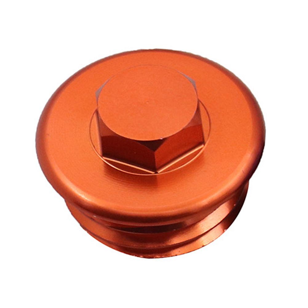 

Engine Oil Cap Black CNC Oil Filler Cap Aluminum Material High Strength High Universality Fitment For Motorcycles помаранчевий