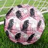 1pc Black White Horses Theme Soccer Ball Football, Size 5, Lightweight PVC, Outdoor Training Soccer Ball,Gift C6564