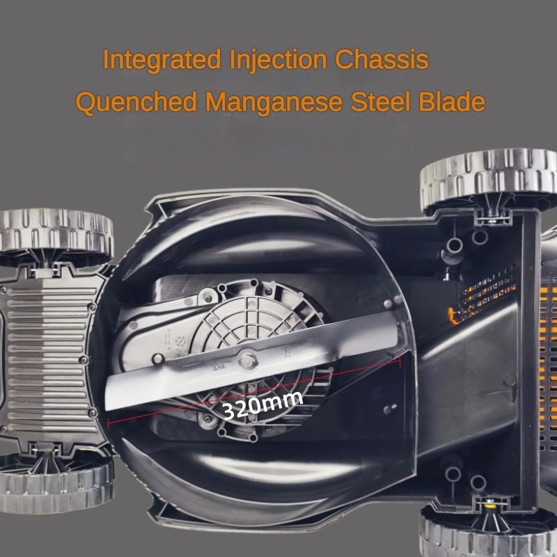 1200W Elektrisk gressklipper med høy effekt 220V Bærbar gressklipper Husholdnings Håndskyv Hage Gressklipper