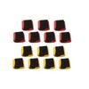 14Pcs Football Webbing Waist Flag Adjustable Competition Training Equipment Youth Football Training Gear Easy to Use