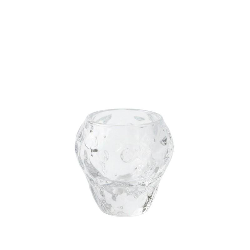 Nordic Minimalist Strawberry Glass Candlestick: Romantic Candle Holder for Dining, Aromatherapy, Wedding Photography Props.