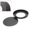 9 Inch Fluted Tart Pan with Detachable Base for Oven Baking Pies Cakes and Pizzas with High Temperature Resistance