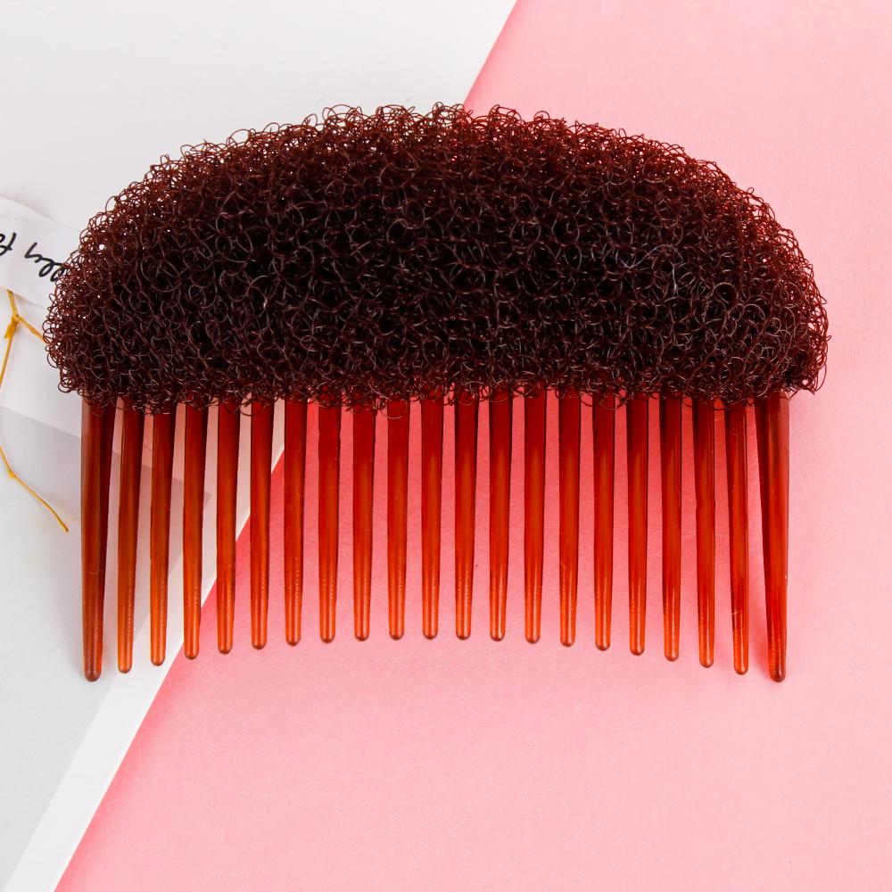 Women Fashion Fluffy Sponge Clip Stick Hair Accessories Hair Styling Bun Maker Hair Braid Tool