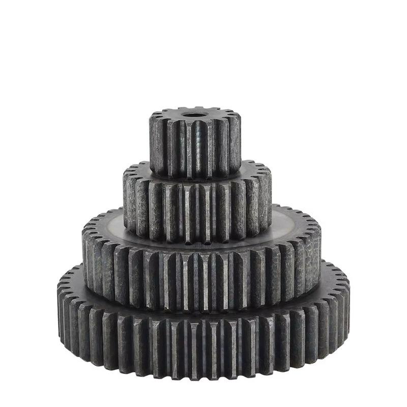 1 Pezzo Ruota Dentata Piana 2 Modulo 10 11 12 13 14 15 16-25 Denti Acciaio al Carbonio SC45# Ingranaggio Cilindrico Altezza 20 mm Denti Temprati ad Alta Frequenza