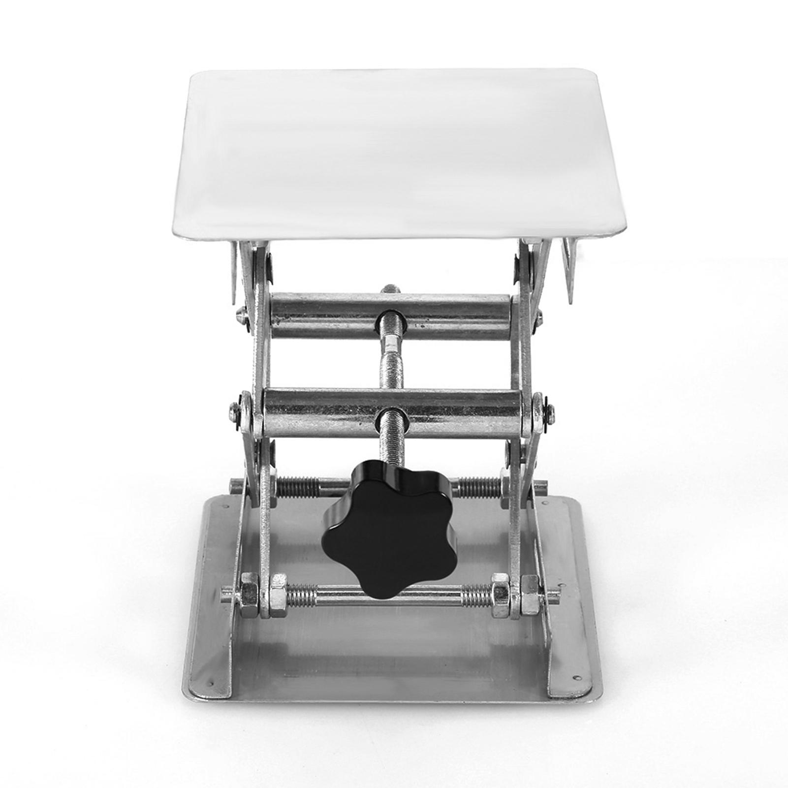 Painter 100X100mm Lab Lift Lifting Platforms Stand Rack Scissor Stainless Steel