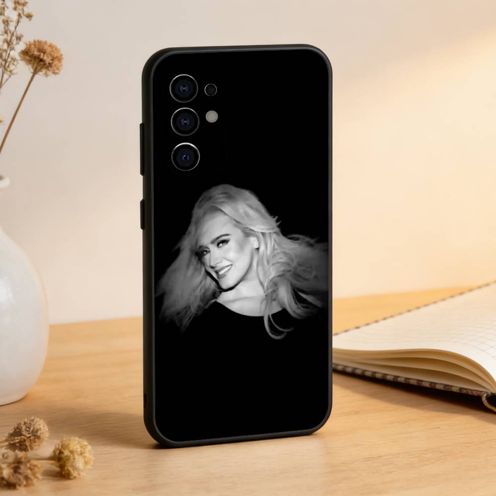 Singer A-Adele Phone Case For Samsung S25,S24,S21,S22,S23,S30,Ultra,S20,Plus,Fe,Soft Silicone Black Cover