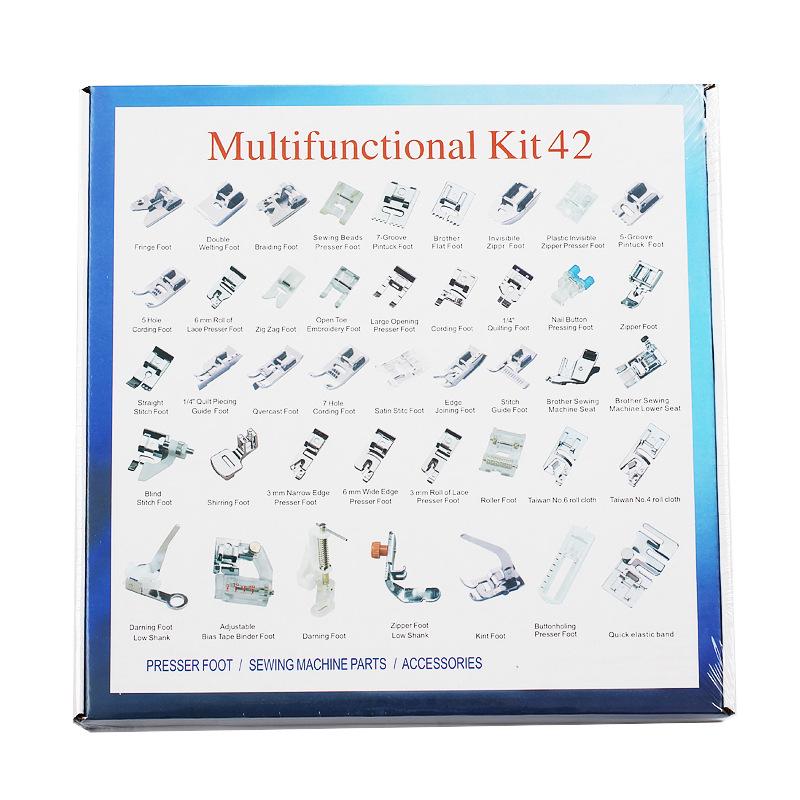 Multifunktionales Nähmaschinen-Nähfuß-Set - 32-teilig, 42-teilig, 48-teilig, 52-teilig, 62-teilig, 72-teilig Deluxe-Optionen verfügbar