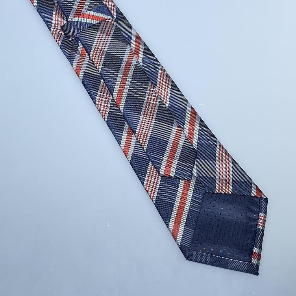 [Xiang Ru] Necktie, Business, Workplace, Washable, Commuting, Job Hunting, Gift, Birthday, Wedding, Reception, Party, Stripe, Father's Day, Check,