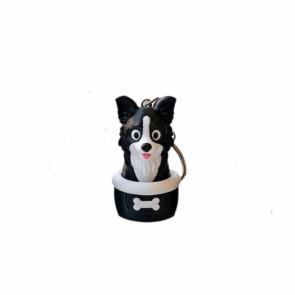 3D Printed Clicker Toy Keychain Clicking Sound Fidget Toy Dog Key Pendant Bag Backpack Charms