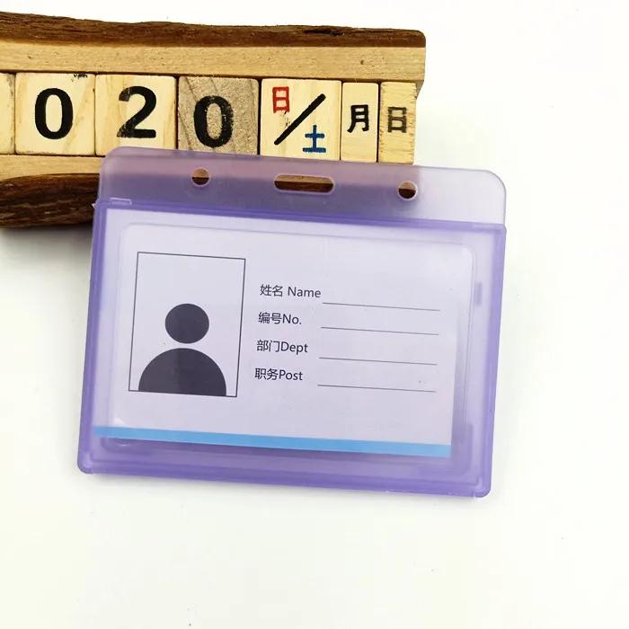 Wasserdichte Kreditkartenhülle, Bankausweishülle, Schutz der transparenten Kartenhülle, Studentenausweis, Bus-Visitenkartenhalter