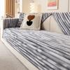 New Plush Sofa Cushion Autumn Winter Thickened Anti Slip Anti Cat Scratch Seat Cushion Simple Modern Sofa Cover Cloth
