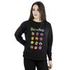 Rick And Morty Womens/Ladies Tie Dye Faces Sweatshirt