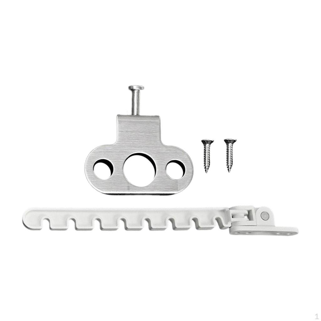 Casement Stay Locks Latch Metal Window Stopper Security Lock Sash Limiter Sliding