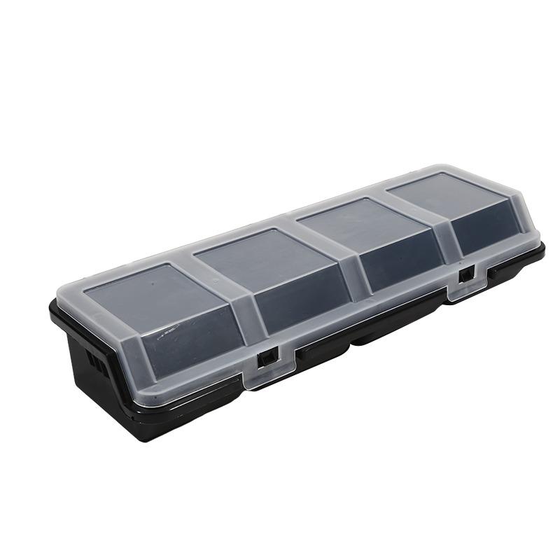 Mehrkammer-Organizerbox für Schrauben Kleinteile Langlebige Kunststoff-Hardware-/Schmuckaufbewahrungsbox Werkzeugkasten Schraubenorganizer