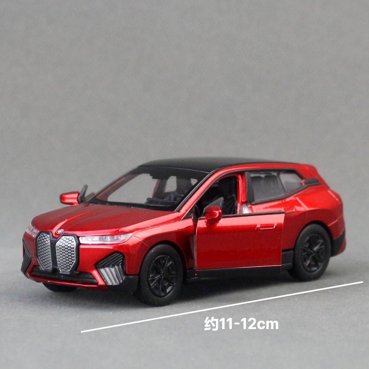 

Welly 1:36 BMW IX SUV Alloy Sports Car Model Diecast Metal New Energy Vehicle Car Model High Simulation Collection Kids Toy Gift красный