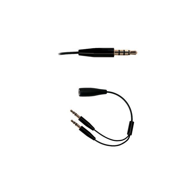 Casque PC - CYBERACOUSTICS - AC-204 - Circumaural - Filaire 2,1 m - Microphone intégré