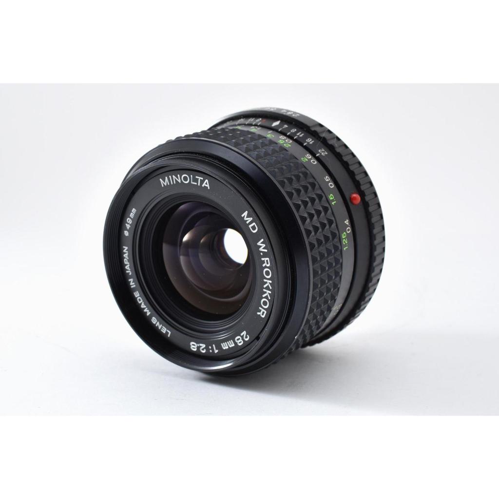 Used MINOLTA Minolta [Good Condition] MINOLTA Minolta MD W.ROKKOR 28mm F/2.8 Single Focus Lens
