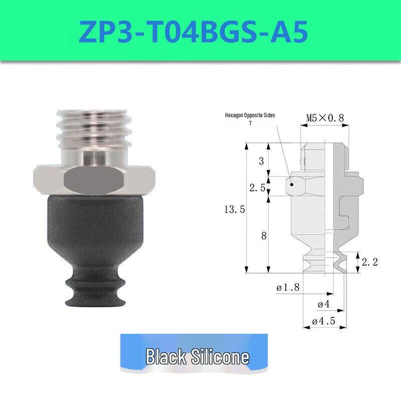 Voste Anti-static Bellows Vacuum Suction Cup