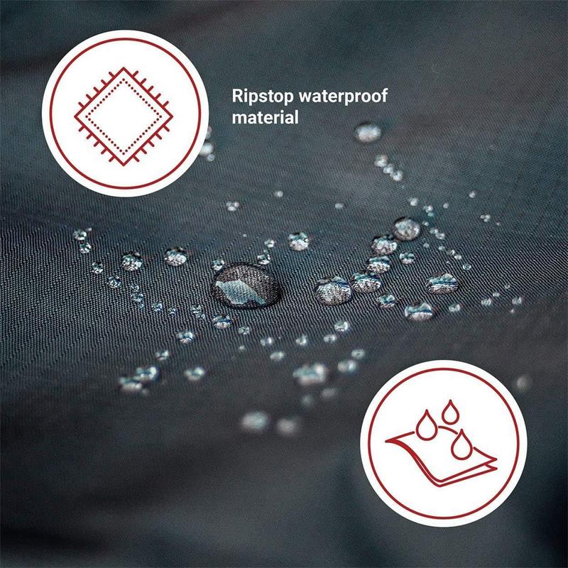 Lawn Mower Cover Waterproof Snowblower Cover Shade UV Protection Tractor Covers For Yard Garden Furniture Motorcycle Quad Bikes