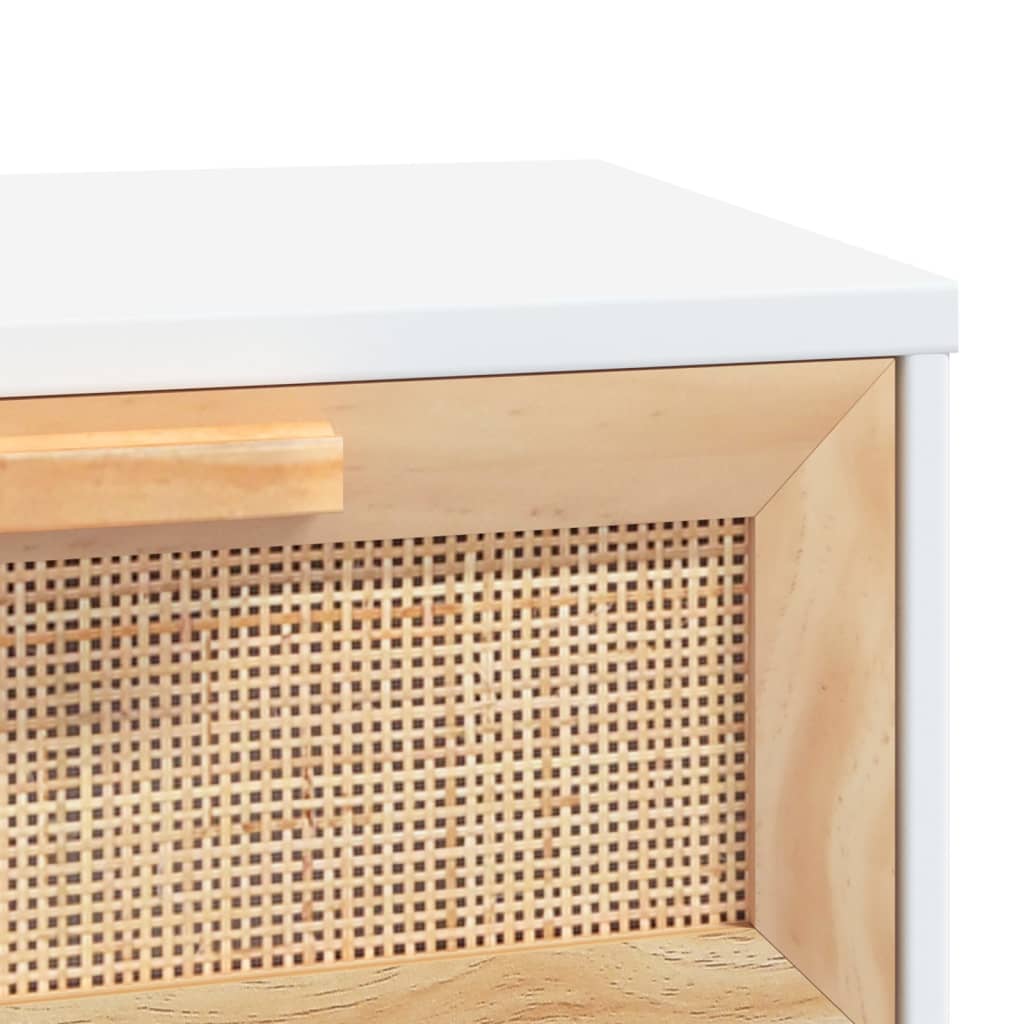  Coffee Table, White, 80x40x30 Cm