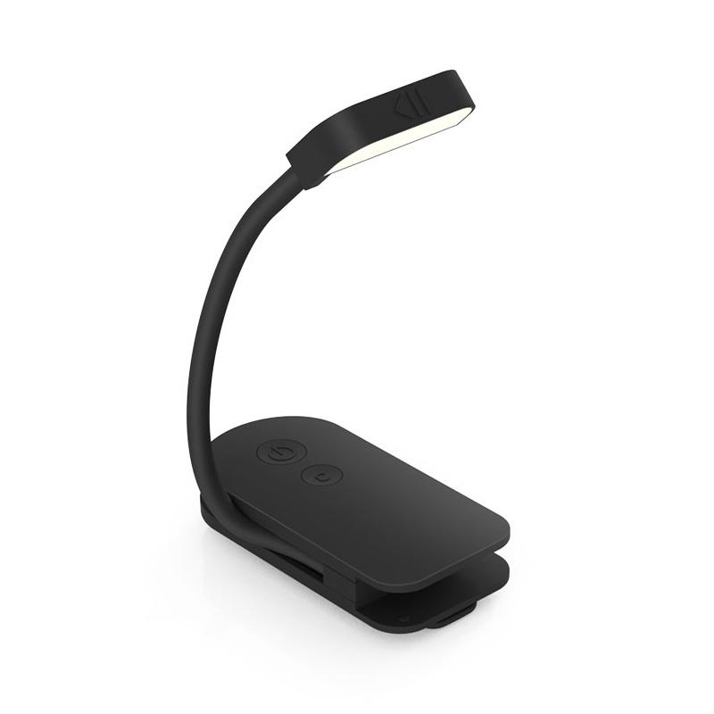 LED Clip-On Reading Light – Adjustable, Portable & USB Rechargeable Book Light for Night Reading