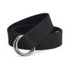 Tactical Canvas Men Belt High Quality Unisex Double Buckle Waistband Casual Female Fabric Belt U3Z7