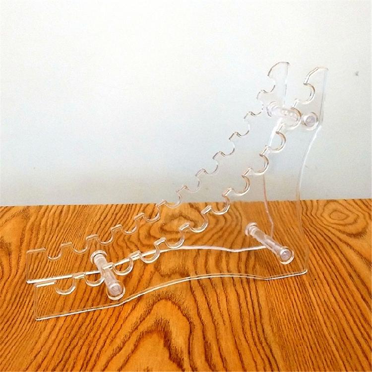2Pcs Reversible PVC Pen Stand 12 Compartments Desk Pen Organiser Display Rack For Artists Teachers And Offices Workers