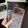 For iPhone 17 Pro Max Hybrid Case Compatible with MagSafe TPU + Acrylic Phone Shell Built-In AI Photo Button