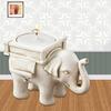 Retro Lucky Elephant Tea Light Candle Holder Candlestick Wedding Favor Home Decor