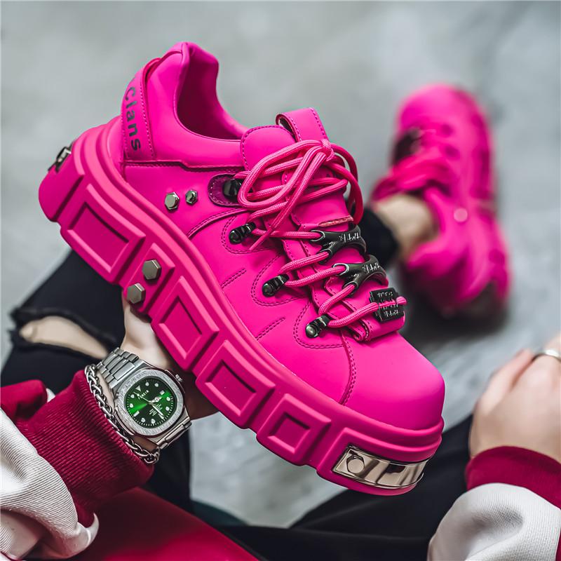 Men's Shoes 2026 High-quality New Trend Fashion Thick Soled Sports Casual Breadboard Shoes Trendy Plus Size