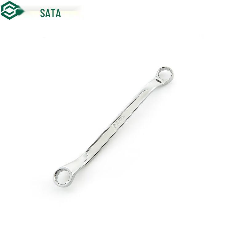 SATA Fully Polished Double Box End Wrench