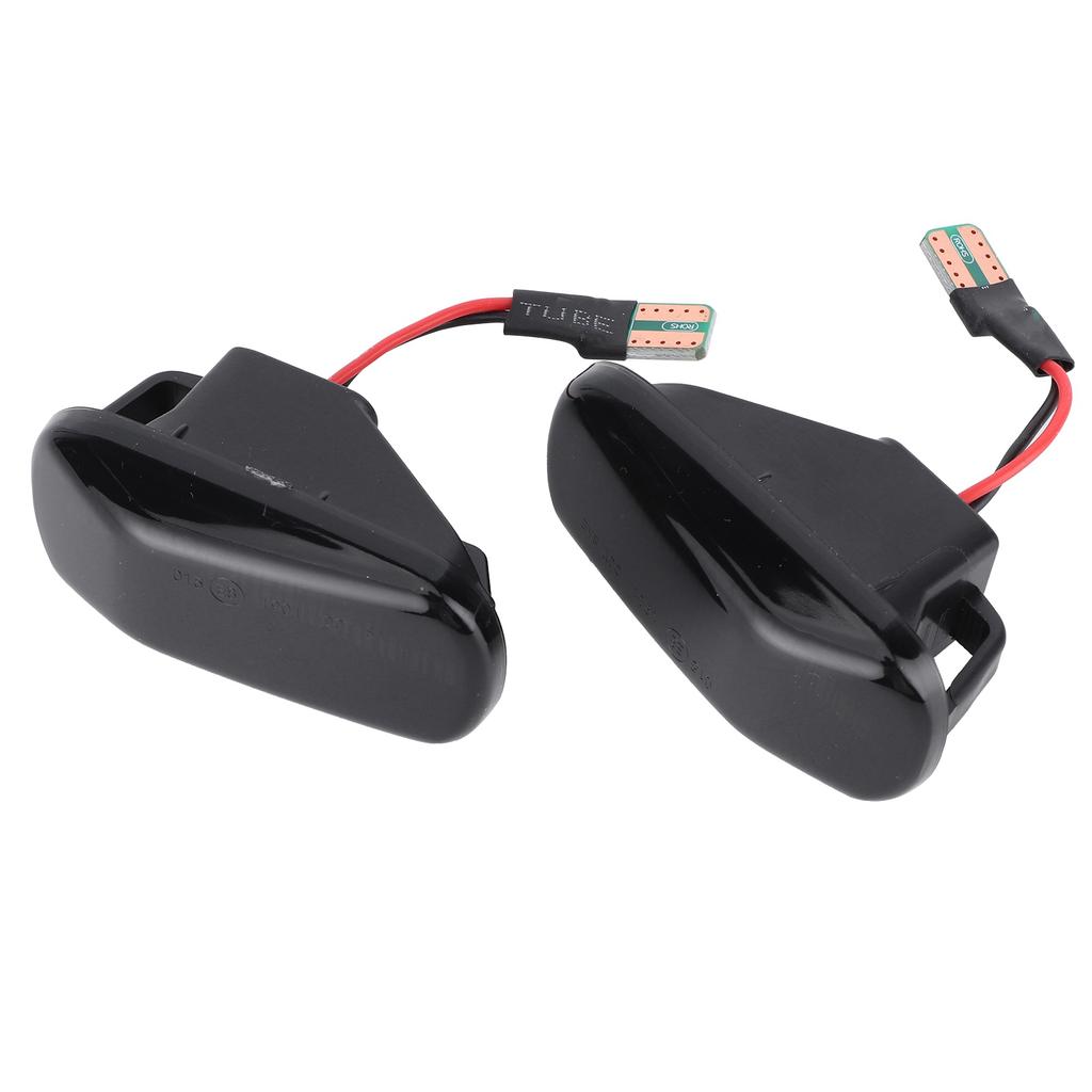 Amber Side Marker Light Fender Turn Signal Lamp 3000K Smoky Lens Fit for Honda CRVCivicJazz