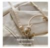 2025 Korean Retro Solid Color Crossbody Handbag - Women's Fashion Square Bag