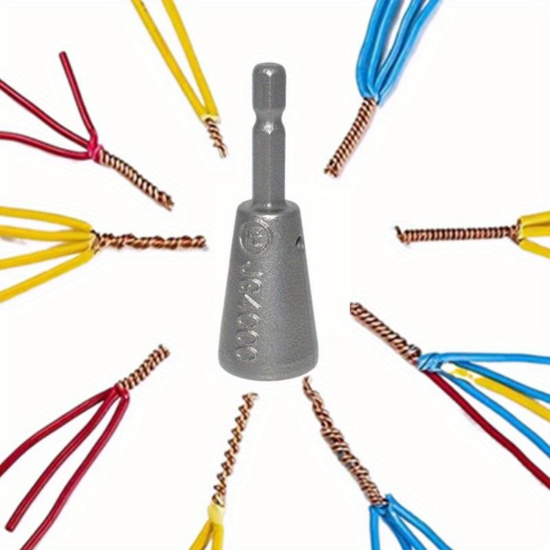 Electrician Quickly Wire Twister Hexagonal Handle Twisted Twist Cable Device Quick Twisting Connector for Power Drill Drivers
