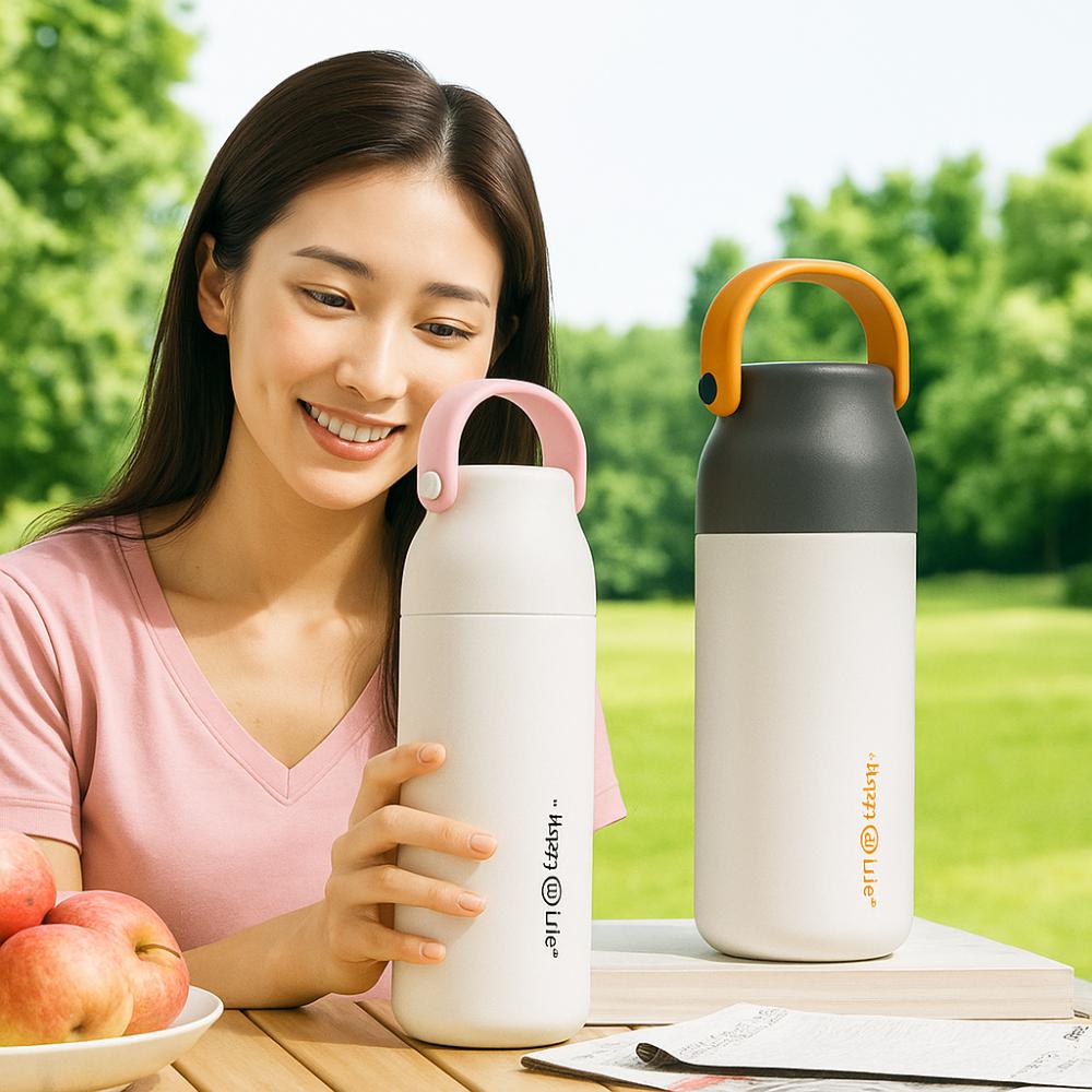 316 Stainless Steel Thermos Water Bottle Handheld Insulated Tumbler Cup Insulated Bottle  Outdoor