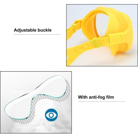 Schwimmbrille mit gehärteter Glaslinse Hohe Klarheit Antibeschlag Ergonomisches verstellbares Design Unterwasser