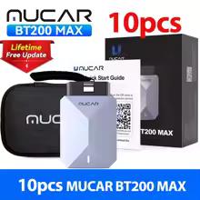 Lifetime Free Update MUCAR BT200 Max OBD2 Scanner CAN FD Bi-Directional Control All System Diagnostic Tool 15 Reset for All Cars