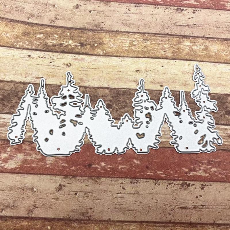 Christmas Tree Metal Cutting Dies DIY for Scrapbooking Dies Cut Handmade Stencil Craft