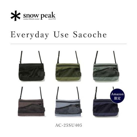 Snow Peak Everyday Use Sacoche Shoulder Bag 2L Stain Resistant